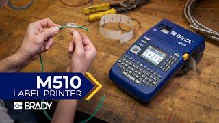 Brady M510 Portable Label Printer | Overview