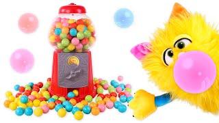 Toy Gumball Machine Fun  Stormy´s Surprise Adventure!  Kids Videos