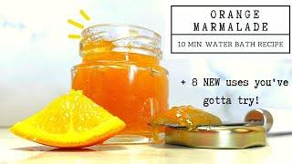 How to Make ORANGE MARMALADE RECIPE | Water Bath CANNING |