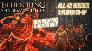 Beating All 42 Bosses In Elden Rings DLC New Builds Only 