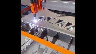 ProTorch CNC Plasma Cutting Table Cutting aluminum using Thermal Dynamics Cutmaster 52