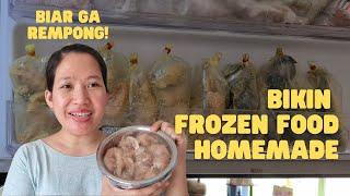 MEMBUAT FROZEN FOOD HOMEMADE RUMAHAN NO MSG DAN PENGAWET