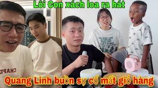 Quang Linh buồn bị sự cố mất giỏ hàng Lôi Con liền xách loa ra hát phục vụ văn nghệ cười bể bụng