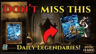 Get NEW LEGENDARY CARDS EVERY DAY || Harry Potter: Magic Awakened