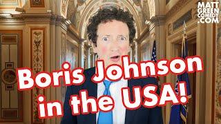 Boris Johnson in the USA!