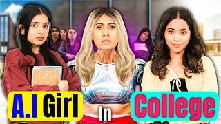 AI Girl in College - Rich vs Normal | A Emotional Story | Anaysa