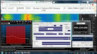 FM DX Es - 040624 0701UTC - 94.2 Europe 1 (F) Vierzon/ZAC Sologne (18) 0.5kW! 996km! - SHORT SKIP!