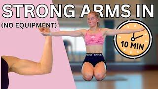 ARM WORKOUT FOR WOMEN / GIRLS || get strong arms in 10 mins ️