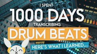 I spent 1000 days transcribing drum beats - here's what I learned