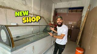 New shop ka kaam shuru hogaya Alhamdulillah  opening kab hai ?