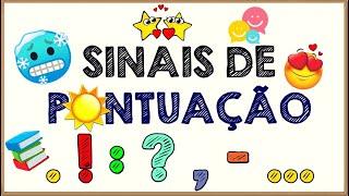 Sinais de Pontuação || Exclamação, Interrogação, Vírgula, Dois Pontos e muito + || Aula de português