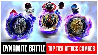 How To Make TOP TIER COMPETITIVE Beyblade Dynamite Battle Attack Type Combos