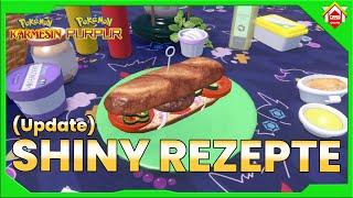 NEUE Shiny Sandwich Rezepte für Pokemon Karmesin und Purpur