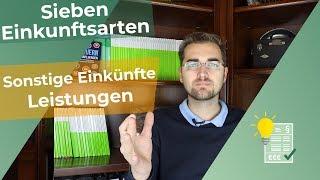 Sonstige Einkünfte - Leistungen - Was du wissen musst!