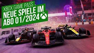 Xbox Game Pass 01/24 - Teil 2: Die neuen "gratis" Spiele im Januar 2024 | Xbox Cloud Gaming