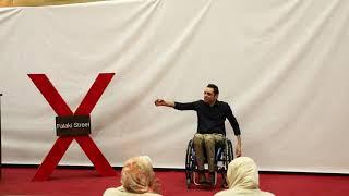 Adrenaline, the reason for my disability..the reason for my success | Tarek Salem | TEDxFalakiStreet