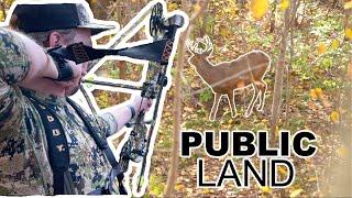 BUSTING Trail: COLLEGE kid shoots his first BUCK- EPIC PUBLIC Land GRIND!