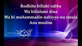 ANA MUSLIM ~ SIMFONI (LYRICS)