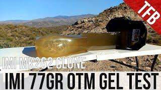 Home Defense 5.56mm Ammo: IMI's Mk 262 Clone 77gr OTM gel test