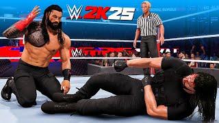 Playing WWE 2K25 Bloodline Showcase Early!