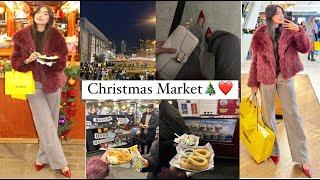 COME WITH ME TO THE CHRISTMAS MARKET | VLOG | HUMNA NAEEM