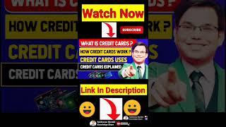 What is Credit Card? Credit Cards Full Details #shorts #shortsvideo #creditcard
