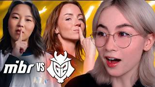 Kyedae Reacts to G2 Gozen vs MIBR! | VCT Game Changers Championship Berlin 2024