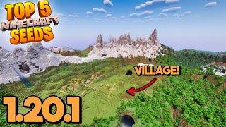 Top 5 COOL SEEDS for Minecraft 1.20.1! (Best Minecraft Trails & Tales Seeds Java & Bedrock)