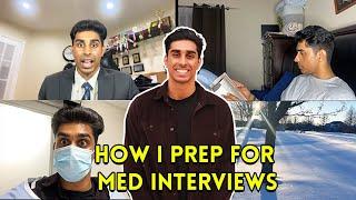 Day in the life of preparing for med school interviews (UofT student)