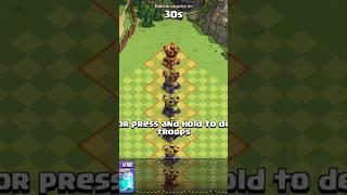 1 Minion & Clone Spell Vs All lvl of Air Defense  || Clash of Clans || #game#coc#viralvideo#shrots