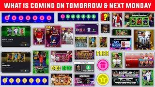 What Is Coming On Tomorrow & Next Monday In eFootball 2024 | Free New L. Messi & Free Coins Campaign