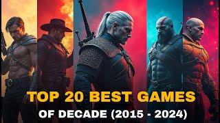 Top 20 Best Games of the Decade (2015-2024) | Ranked Across All Platforms!