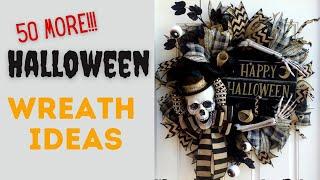 50 More! Halloween Wreath Ideas Part 2