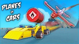 PLANES vs CARS! High Speed Chases With Explosive Outcomes! (Trailmakers Multiplayer Gameplay)