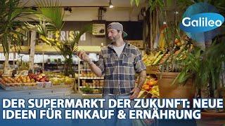 EINKAUFEN IM JAHR 2050: Galileo baut den Supermarkt der Zukunft! | Galileo