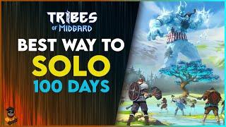 The Easiest and Best Way To Solo 100 Survival Days  - Tribes Of Midgard!