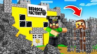 Building a BEDROCK Factory in Minecraft Create