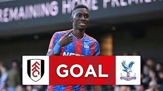 GOAL | Ismaïla Sarr | Fulham 0-2 Crystal Palace | Quarter-Finals | Emirates FA Cup 2024-25