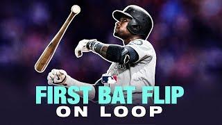 Tim Beckham's Epic Bat Flip On Loop for 10 Minutes