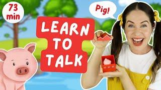 Toddler Learning - Mega Episode! Learn, sing & play with Ms Catherine | Jiggle Jam | Learn to talk!