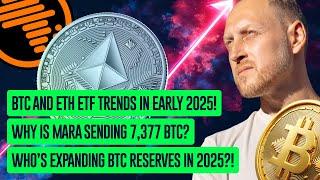 Record ETF inflows, MARA develops crypto lending, major players increase Bitcoin reserves