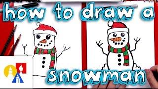 How To Draw A Snowman