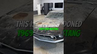 Detailing a Filthy ABANDONED Mustang! (ASMR)