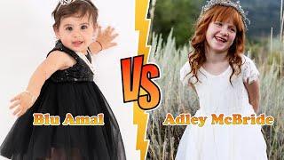 Blu Amal (The Royalty Family) VS Adley McBride (A for Adley) Transformation 2024  From Baby To Now