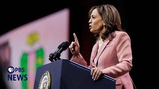 WATCH LIVE: Harris speaks in North Carolina as Democrats debate Biden's fitness for campaign