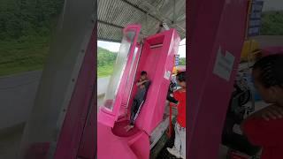 Aqua launcher loop slide at accoland guwahati water park | Insane speed slide #waterslide