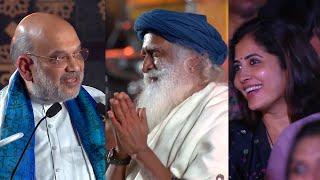 Amit Shah Speech At Isha Maha Shivratri 2025 | Sadhguru | Isha Foundation | News Buzz