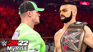 WWE 2K22 MyRISE - I Called Out John Cena...