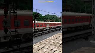 Rajdhani Express Departuring from Secunderabad. SCR Route. #train #railway #rail