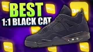 Best 1:1 Jordan 4 "Black Cat" Review | DHGate Jordan 4 Review